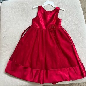Red Emily West Holiday Dress T/10